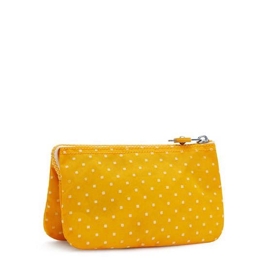 Sacs Kipling Creativity Large Printed Pouch Jaune | FR 1117NW